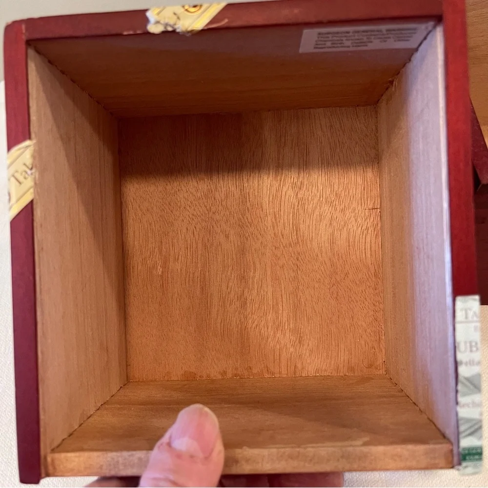 2 Oliva Series 5 Liga Especial empty cigar boxes with sliding lid